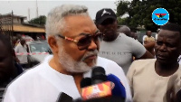 Former President, Jerry John Rawlings