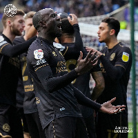 Adomah restored Rangers' lead with his second goal of the season