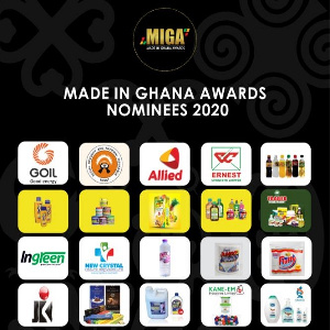 Some of the nominated brands