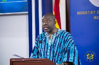 Minister for Information, Kojo Oppong Nkrumah