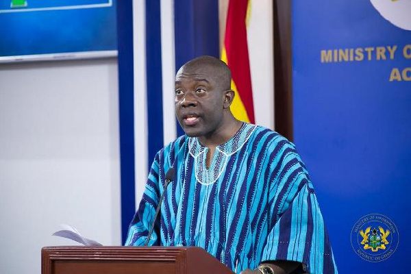 Kojo Oppong Nkrumah, Information Minister