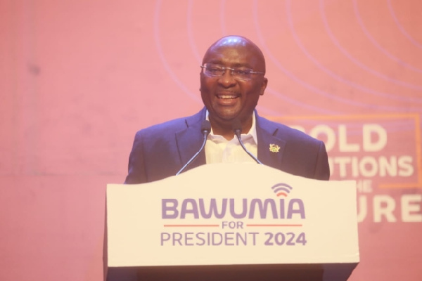 Dr Mahamudu Bawumia, flagbearer for the New Patriotic Party (NPP)