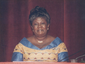 The late former First Lady, Theresa Kufuor