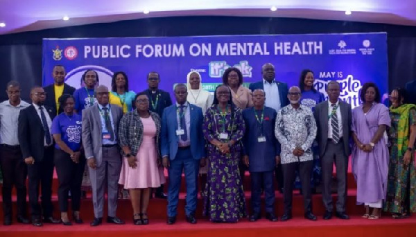 Stakeholders at the Public Forum on Mental Health