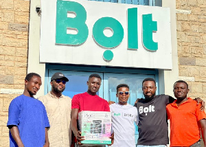 Bolt Ghana has praised driver Albert Quansah