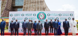 File photo of ECOWAS leaders during a summit in Accra