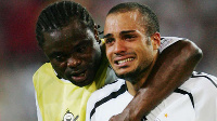 Asamoah played 46 times for Germany scoring six goals with Odonkor featuring 16 times