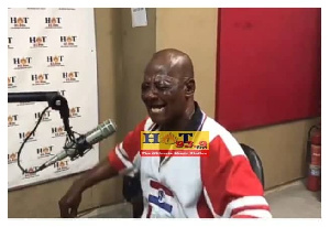 T.K. Aboagye was crying in Hot FM studio