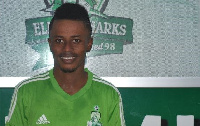 Hearts are leading the race to sign the highly-rated winger from Elmina Sharks