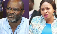 Kennedy Agyapong and Adwoa Safo