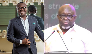 Bola Ray and George Andah