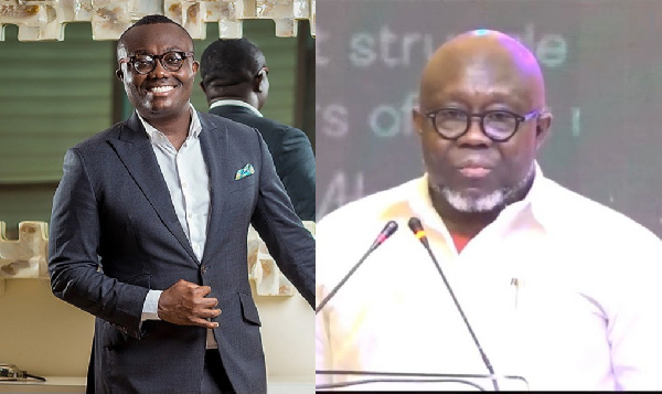 Bola Ray and George Andah