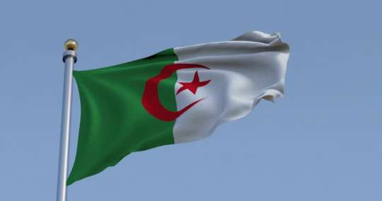 File photo: The Algerian flag