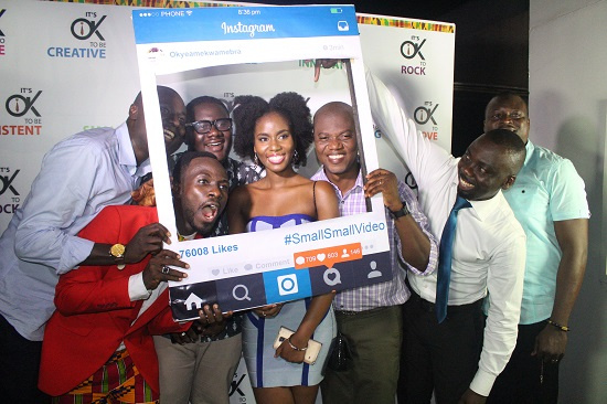 Friends and colleagues at Okyeame Kwame's 'Small Small' video premiere