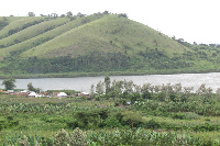 A section of Katete Landing Site on the shores of Lake Kacheera