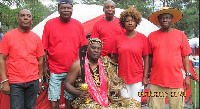 Toronto Ga Chief with his elders