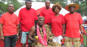 Toronto Ga Chief with his elders