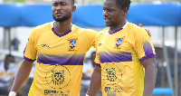 A photo of some players of Medeama fc