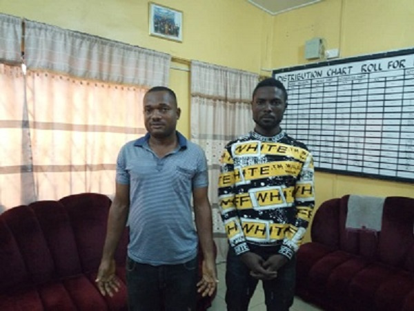 The ex-convict, Ifeanyi Chejioka was arrested alongside George Godsway