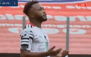 Gladson Awako made his Ghana debut against Sao Tome