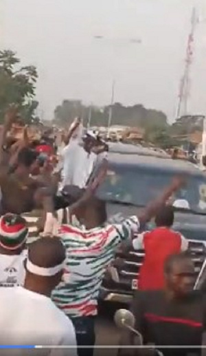 Asiedu Nketia Mobbed