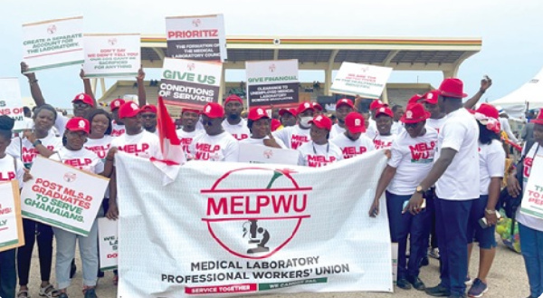 The union, speaking at the May Day parade at the Black Star Square in Accra, demanded swift action