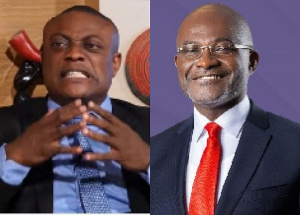 Maurice Ampaw (right), Kennedy Agyapong