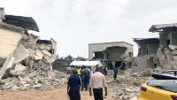 the demolished duplexes valued at GH¢ 60 million
