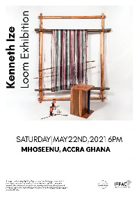 The Kenneth Ize Loom Exhibition to take place in Accra from May 22 to 24, 2021