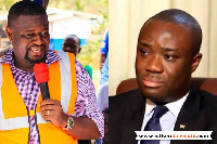 Majority Chief Whip, Frank Annoh-Dompreh and Felix Kwakye Ofosu