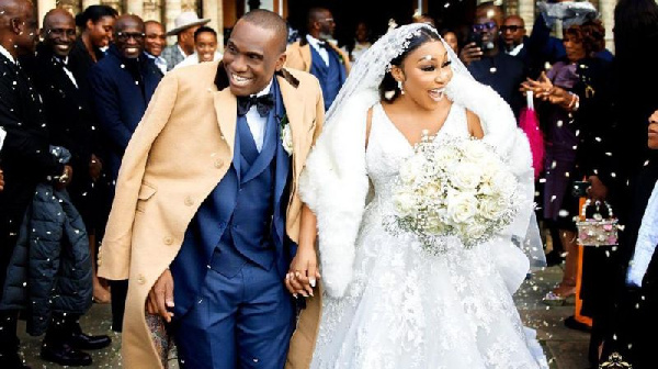 Fidelis Anosike and wife, Rita Dominic