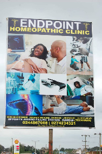 End Point Homeopathetic Clinic, Techiman