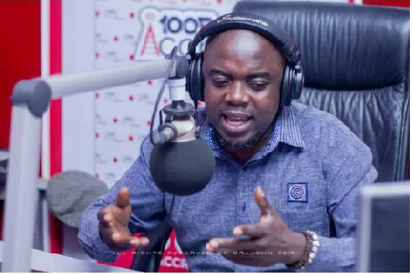 Kwabena Bobie Ansah, host of The Citizen Show on Accra100.5FM