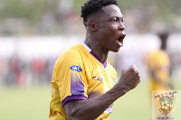 Medeama SC midfielder, Justice Blay