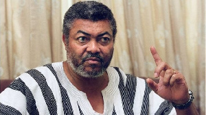 The late Former President Jerry John Rawlings