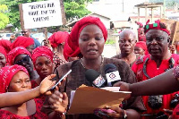 The women expressed anger over Afiatsoa’s alleged misconduct