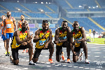 Ghana's 4x100 Relay Ream