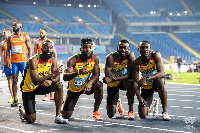 Ghana's Men Relay Team