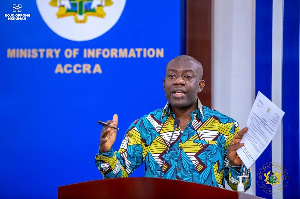 Minister for Information, Kojo Oppong Nkrumah