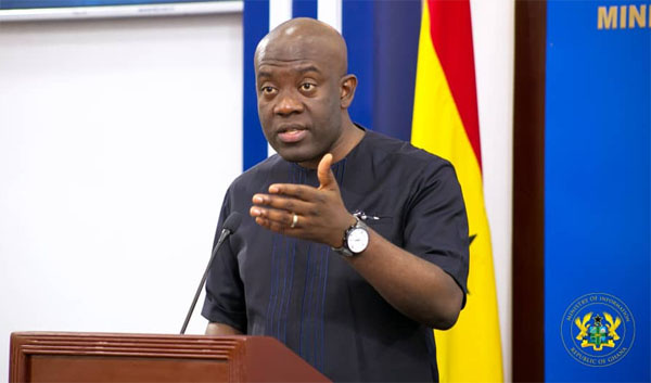 Minister-designate for Information, Kojo Oppong Nkrumah