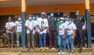 The WYO team at the Kotobabi Police Station