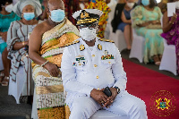 Vice Admiral Seth Amoama, Chief of Defense Staff of the Ghana Armed Forces