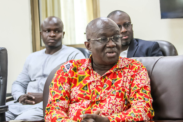 Minister of Aviation, Joseph Kofi Adda