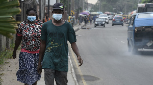 Nigeria was the first sub-Saharan country to report an official case of coronavirus - AFP