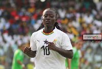 Black Queens captain, Elizabeth Addo