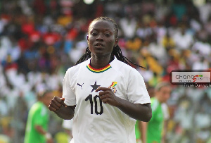 Black Queens captain, Elizabeth Addo