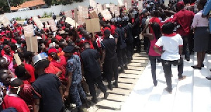 Demo Ghana Police