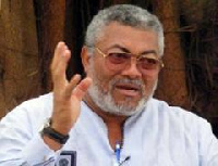 Former President, Jerry Rawlings