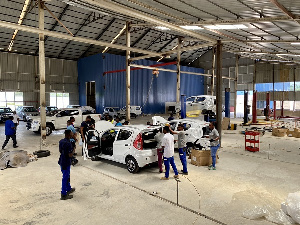 File photo of the Kantanka automobile manufacturing plant