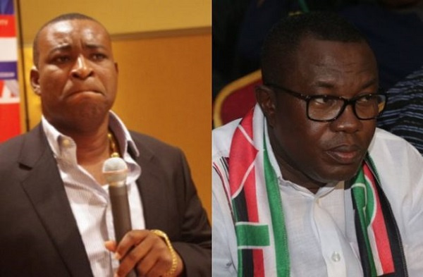 Bernard Antwi Boasiako and Samuel Ofosu Ampofo, National Chairman of NDC